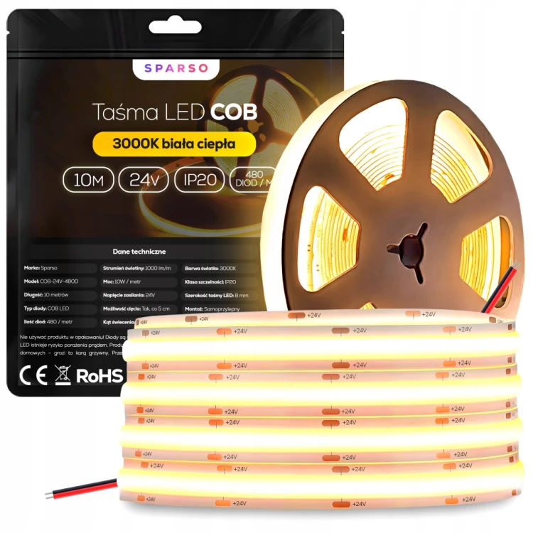 tasma-led-cob-neon-opakowanie-specyfikacja