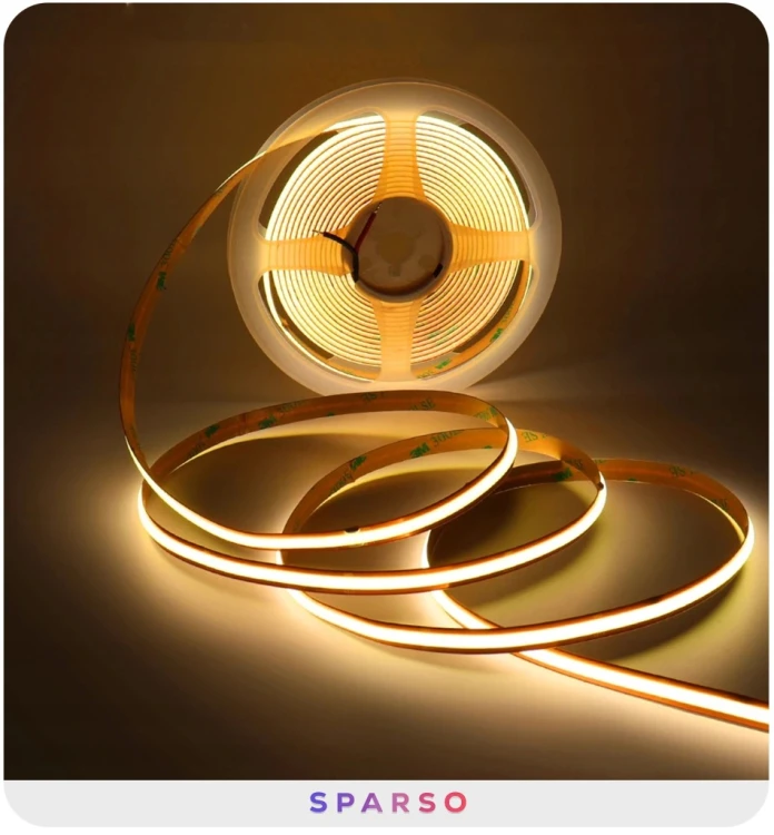 tasma-led-cob-neon-3000k-na-szpuli-swiecaca