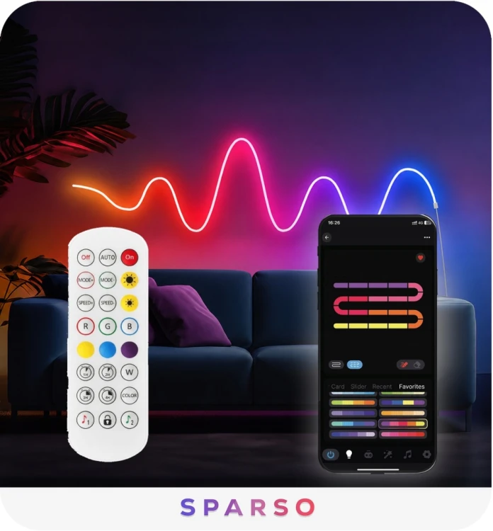 tasma-led-neon-rgbic-pilot-aplikacja-sterowanie