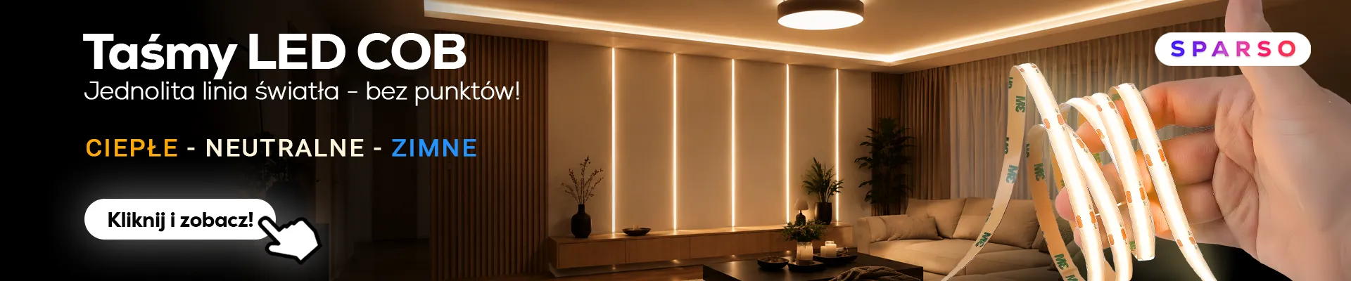 Taśmy LED COB