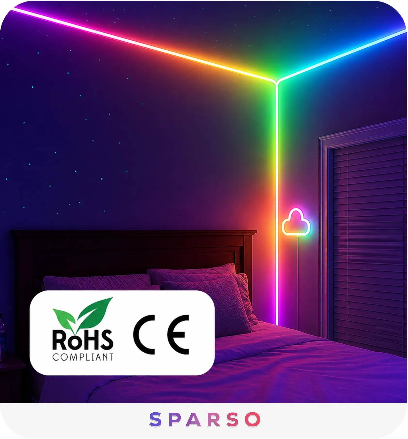 Sparso taśma LED NEON 30m W pełni bezpieczny