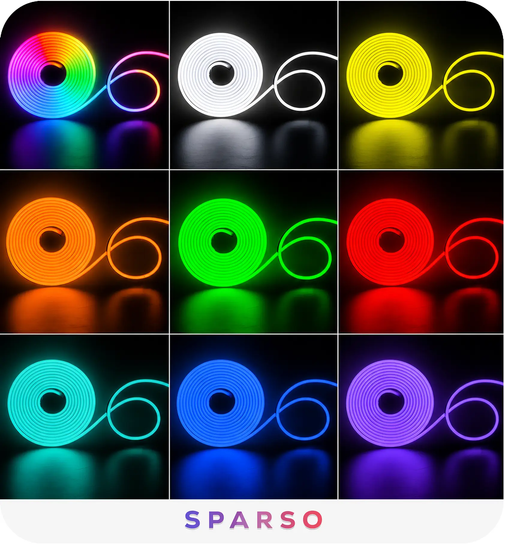 Sparso taśma LED NEON 30m Gęsto rozmieszczone diody