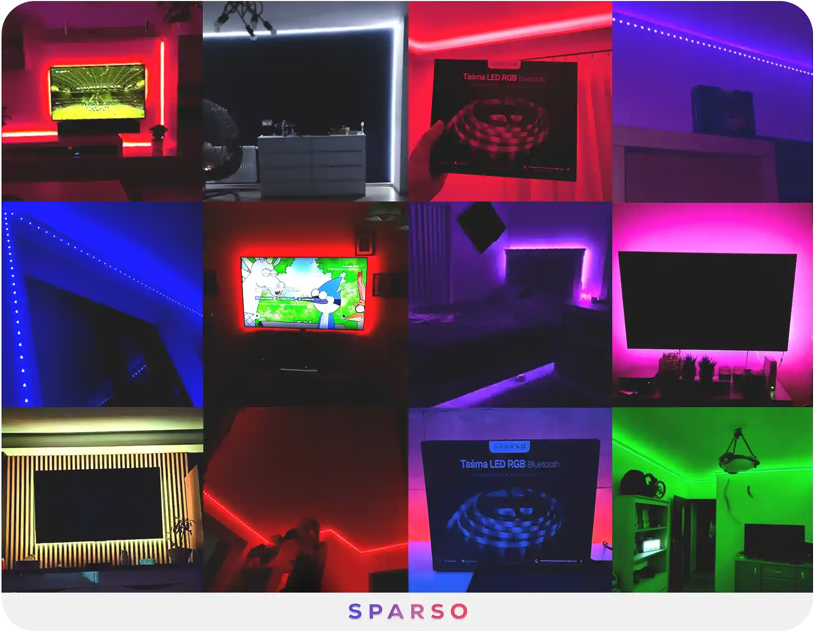 Sparso oświetlenie LED 30M 230V 12V Dlaczego nasze taśmy LED?