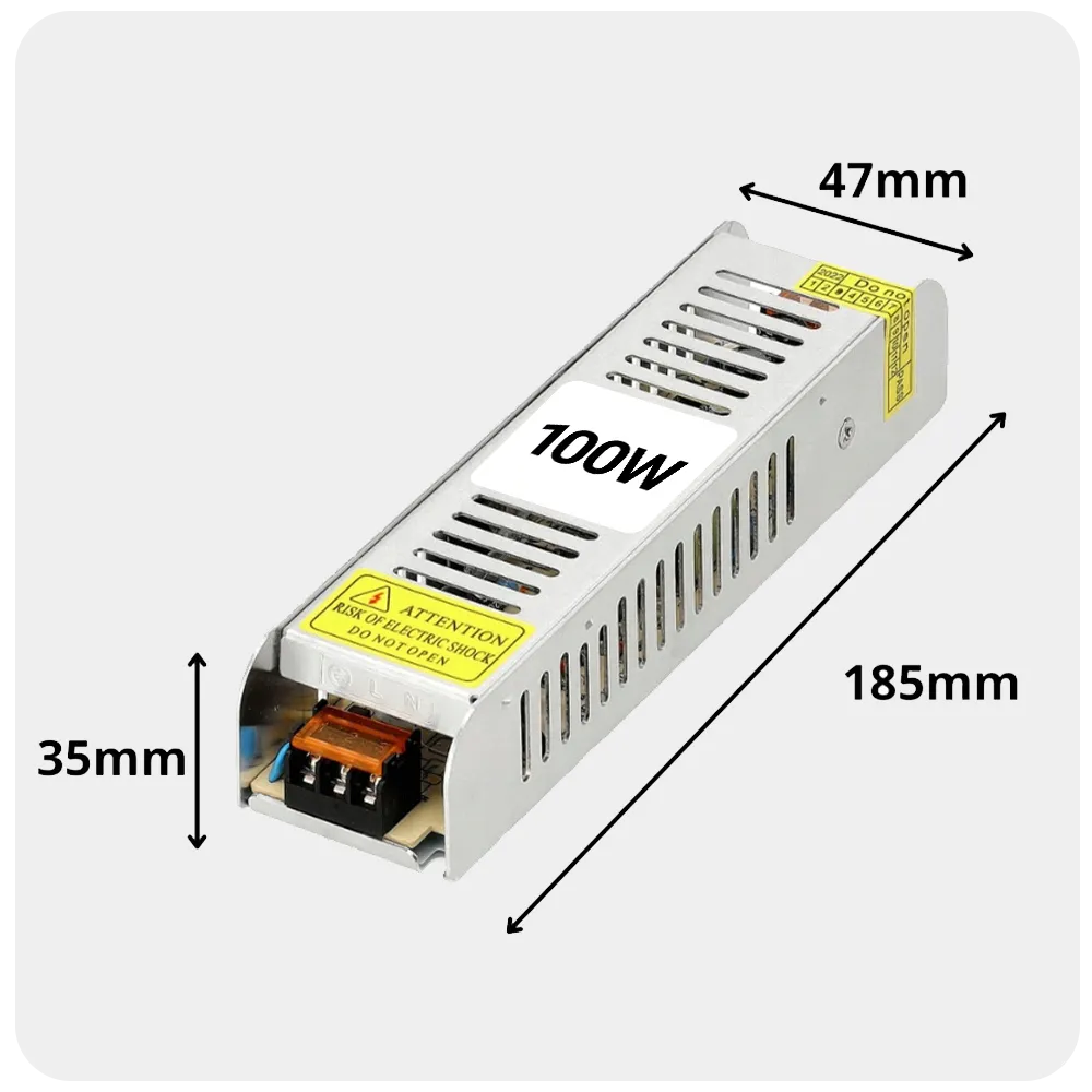 Sparso zasilacz LED 12V 100W 8,33A Dlaczego warto?