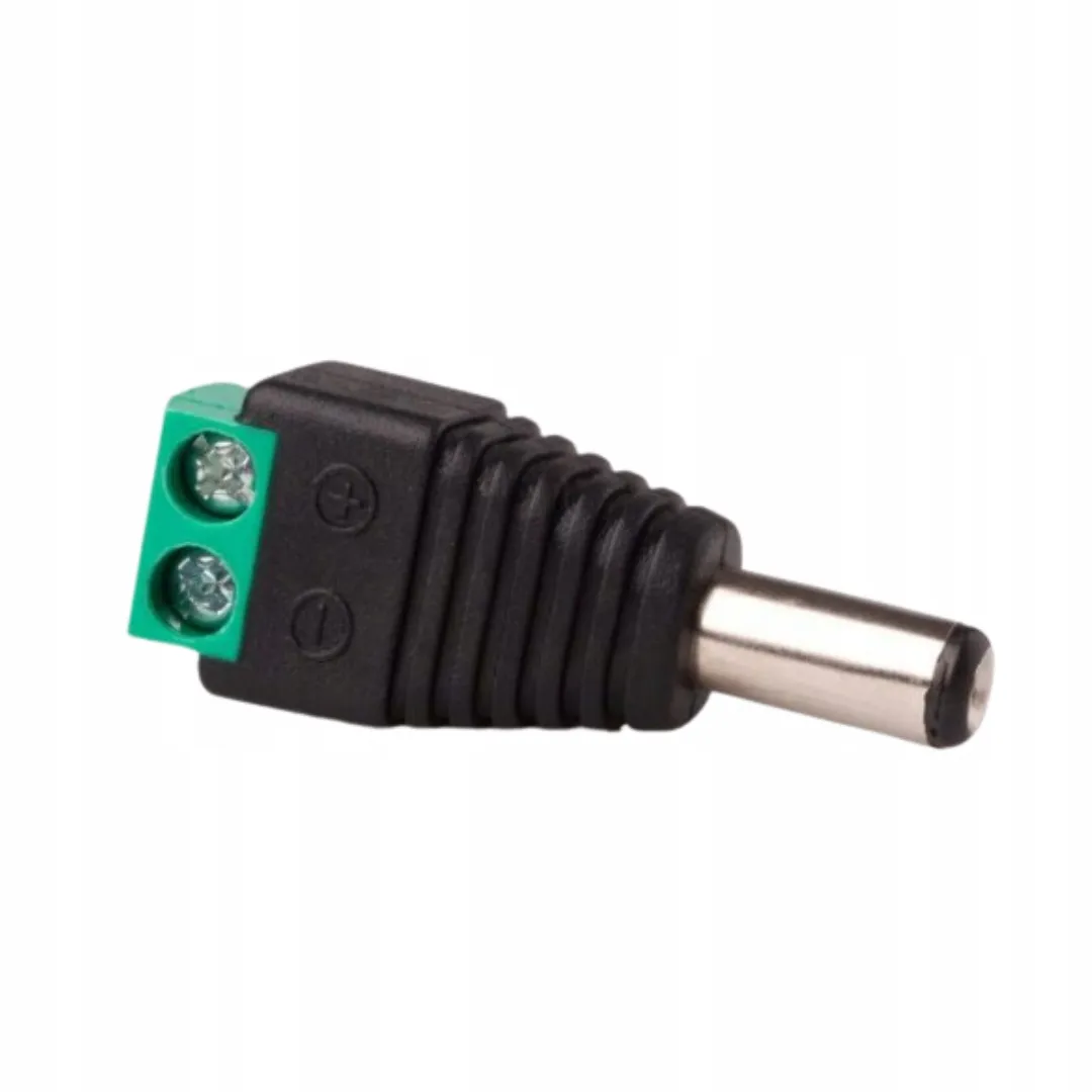 Sparso taśma LED COB Wtyczka dc 2.1/5.5 z szybkozłączem – męska
