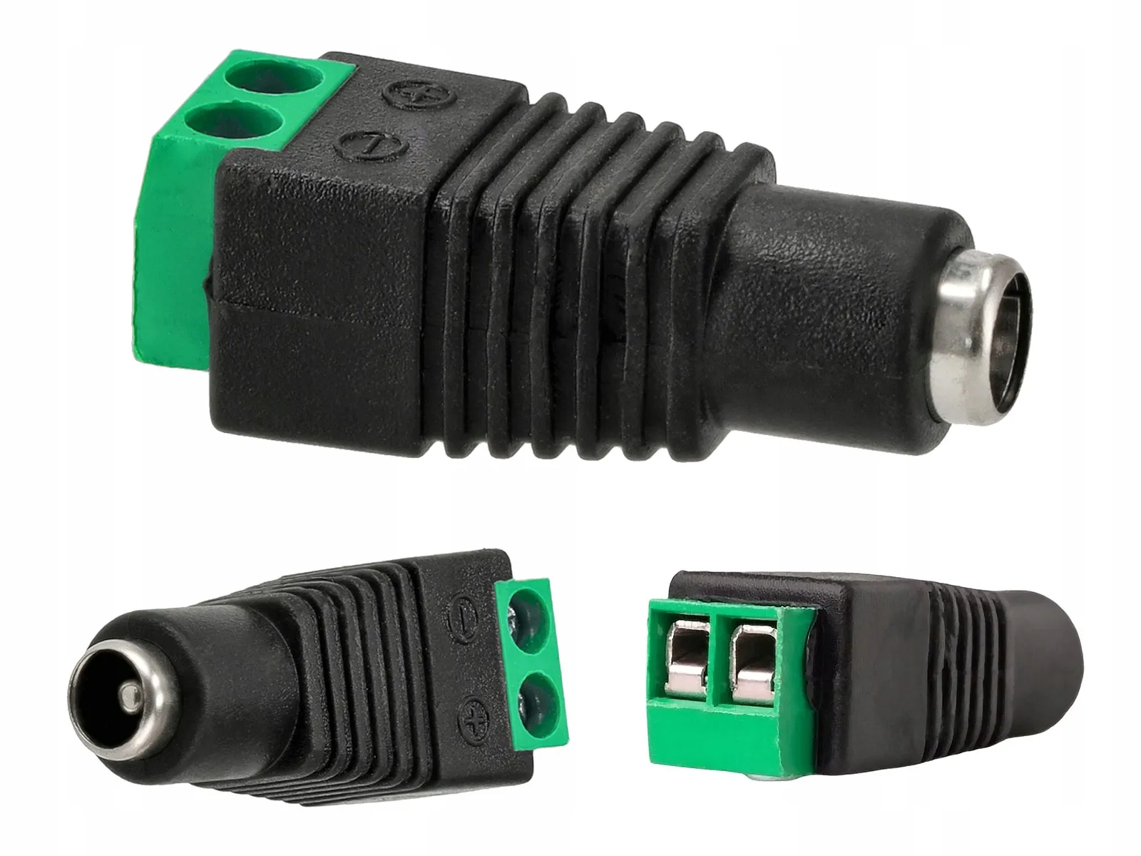 Sparso taśma LED COB Gniazdo DC 2.1/5.5 Z SZYBKOZŁĄCZEM – złączka żeńska
